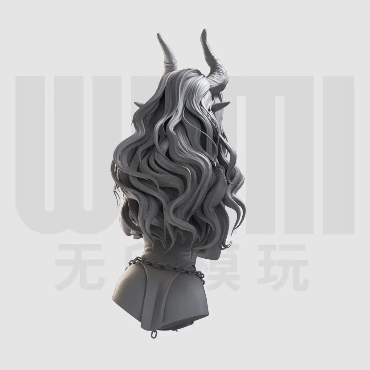 1/10 Scale Western Fantasy Character Resin Bust Model Figure