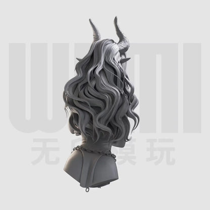 1/10 Scale Western Fantasy Character Resin Bust Model Figure