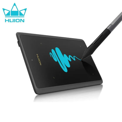 H420X H580X H610X  Graphics Tablet Battery-Free Digital Pen Tablet for Drawing, Android Macos Windows Linux OS Supported