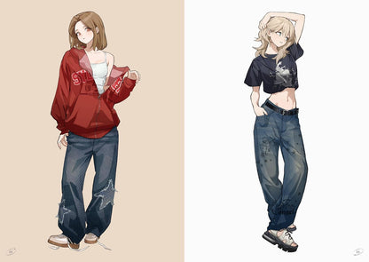 Yukina Artworks & Fashion Sketches (Japanese Edition)