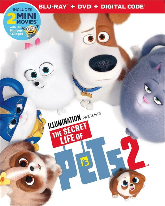 The Secret Life of Pets 2 (DVD + Digital) [Blu-Ray]