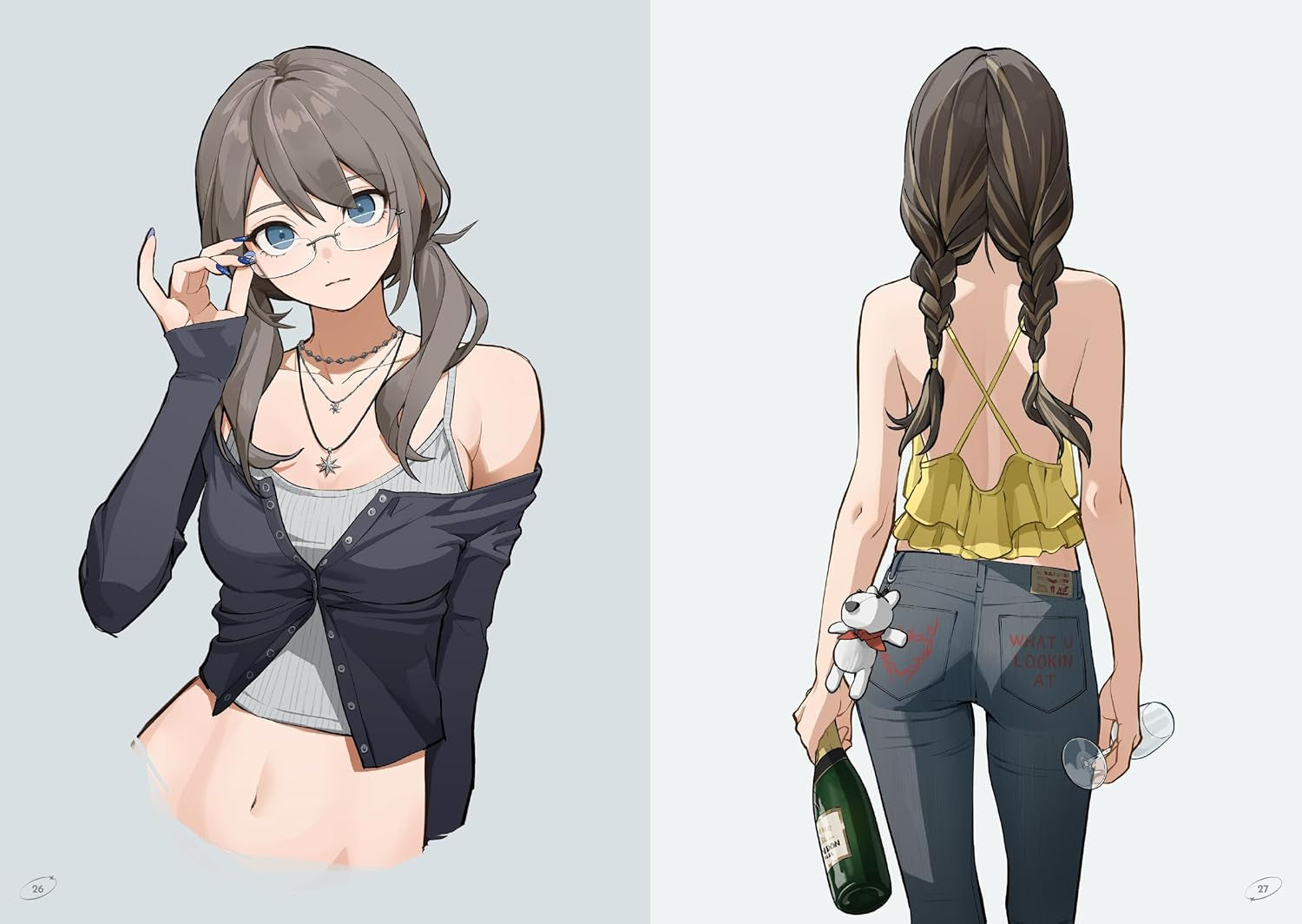 Yukina Artworks & Fashion Sketches (Japanese Edition)