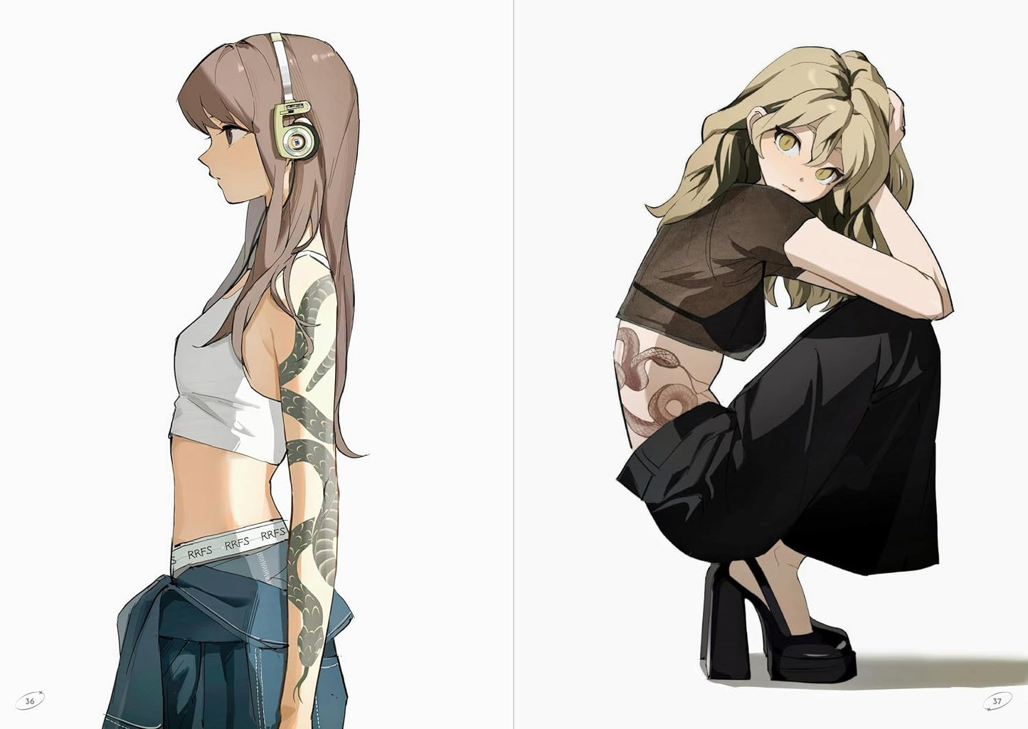 Yukina Artworks & Fashion Sketches (Japanese Edition)
